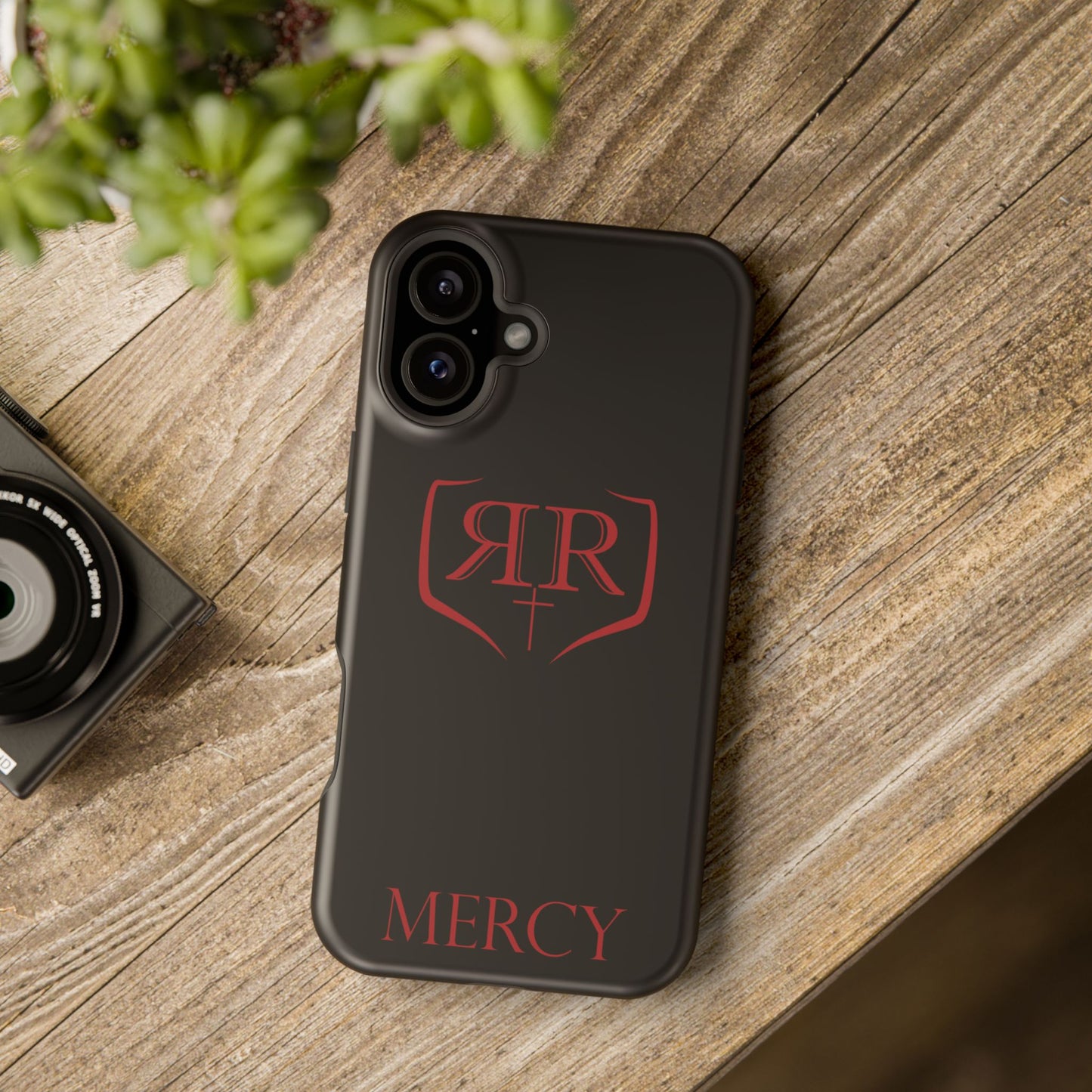 "MERCY" Red Tough Phone Case