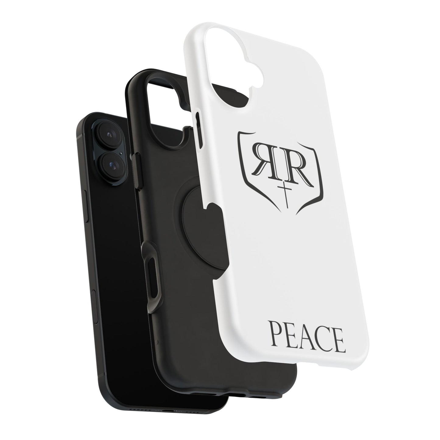"PEACE" Black Tough Phone Case