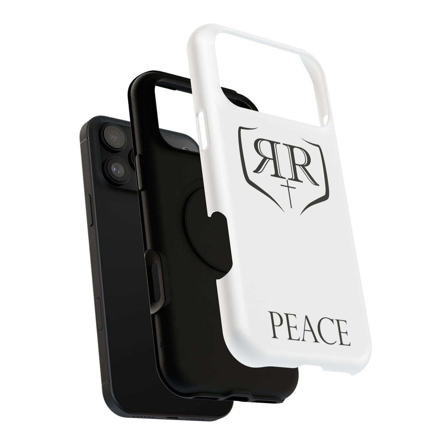 "PEACE" Black Tough Phone Case