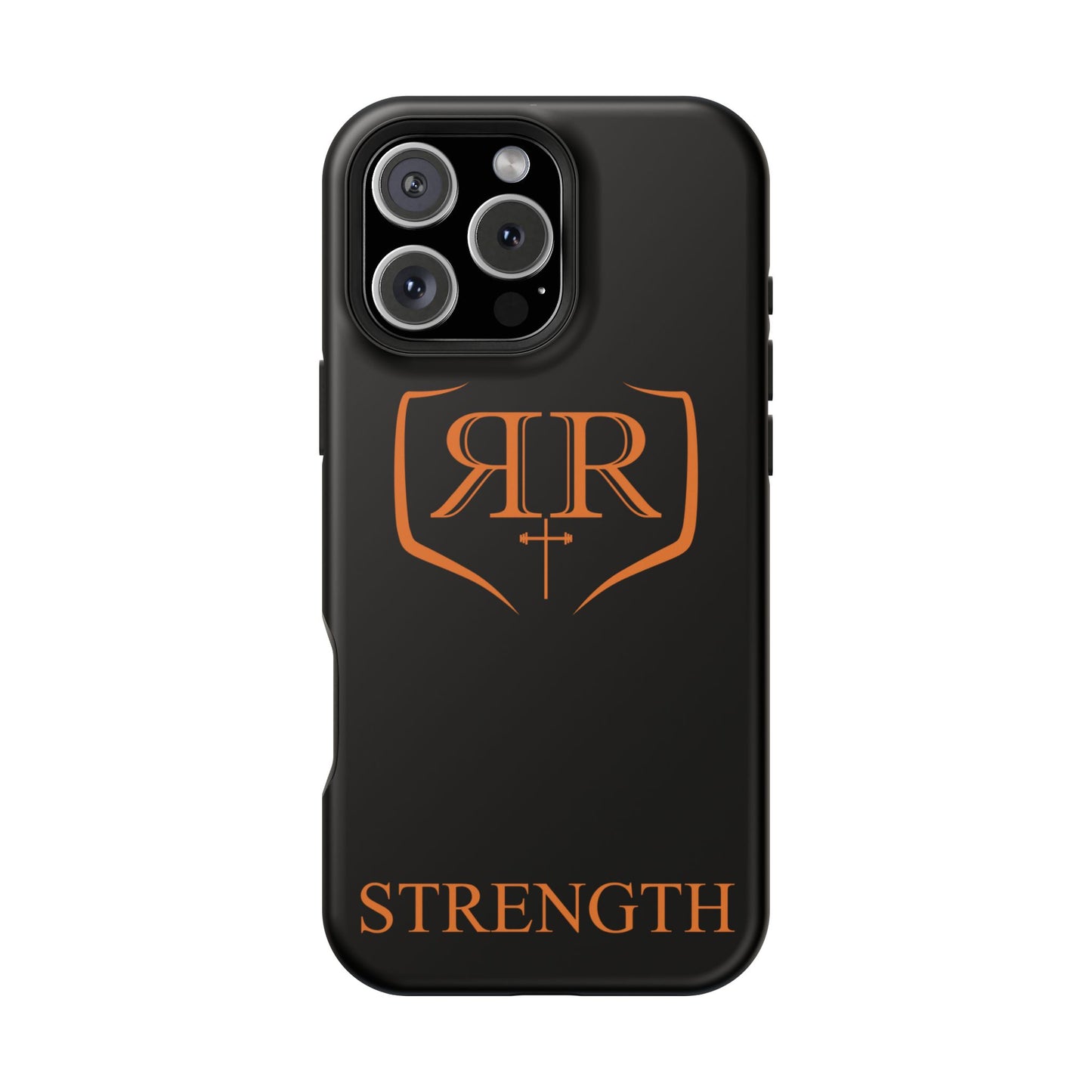 "STRENGTH" Orange Tough Phone Case