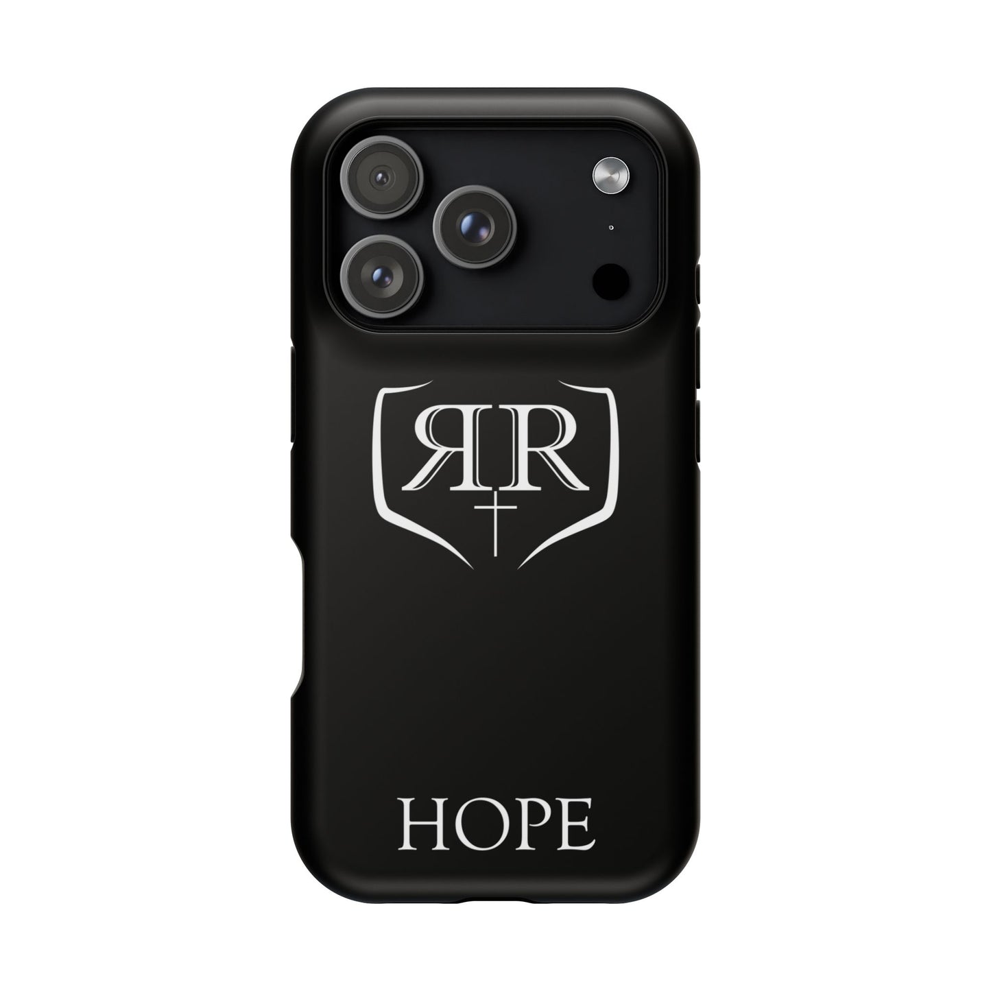 "HOPE" White Tough Phone Case