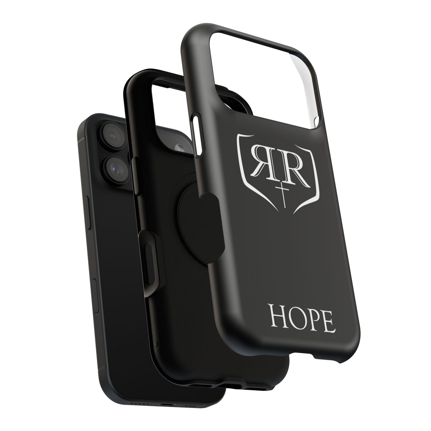 "HOPE" White Tough Phone Case