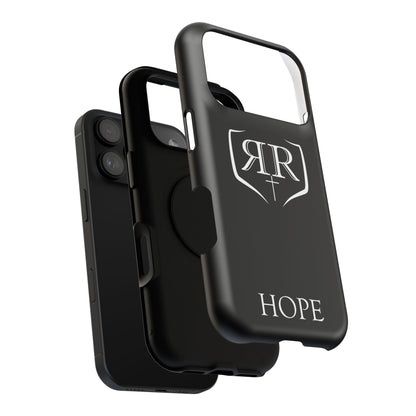 "HOPE" White Tough Phone Case
