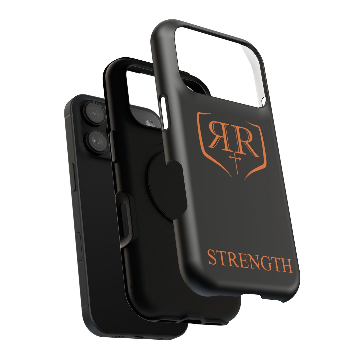 "STRENGTH" Orange Tough Phone Case
