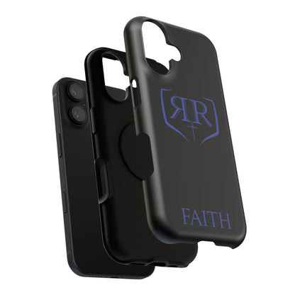 "FAITH" Blue Tough Phone Case