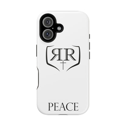 "PEACE" Black Magnetic Phone Case
