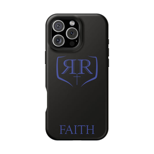 "FAITH" Blue Tough Phone Case
