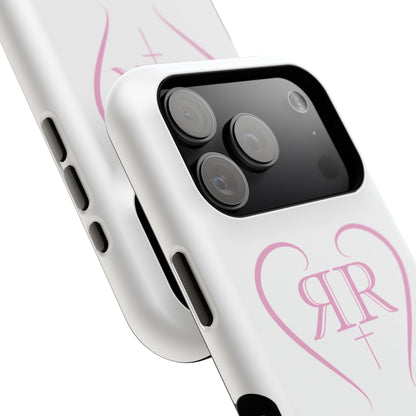 "LOVE" Pink Tough Phone Case