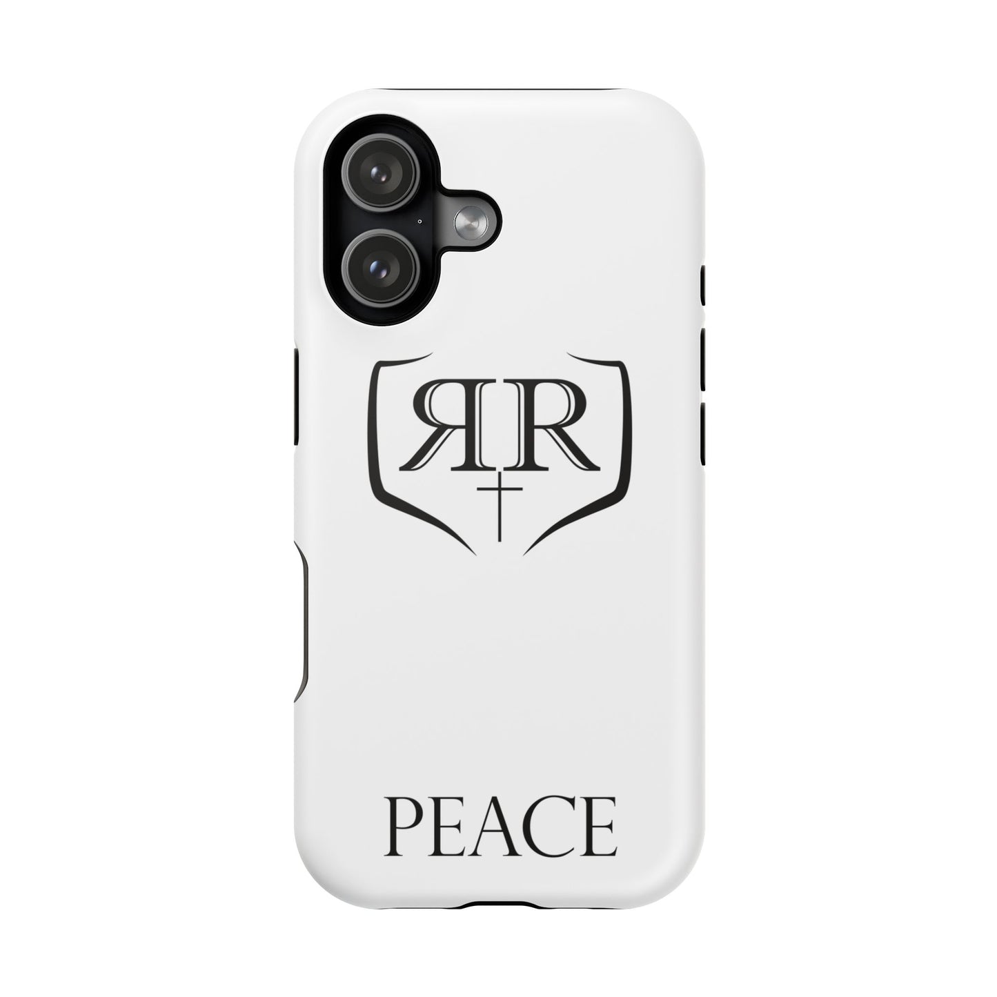 "PEACE" Black Tough Phone Case