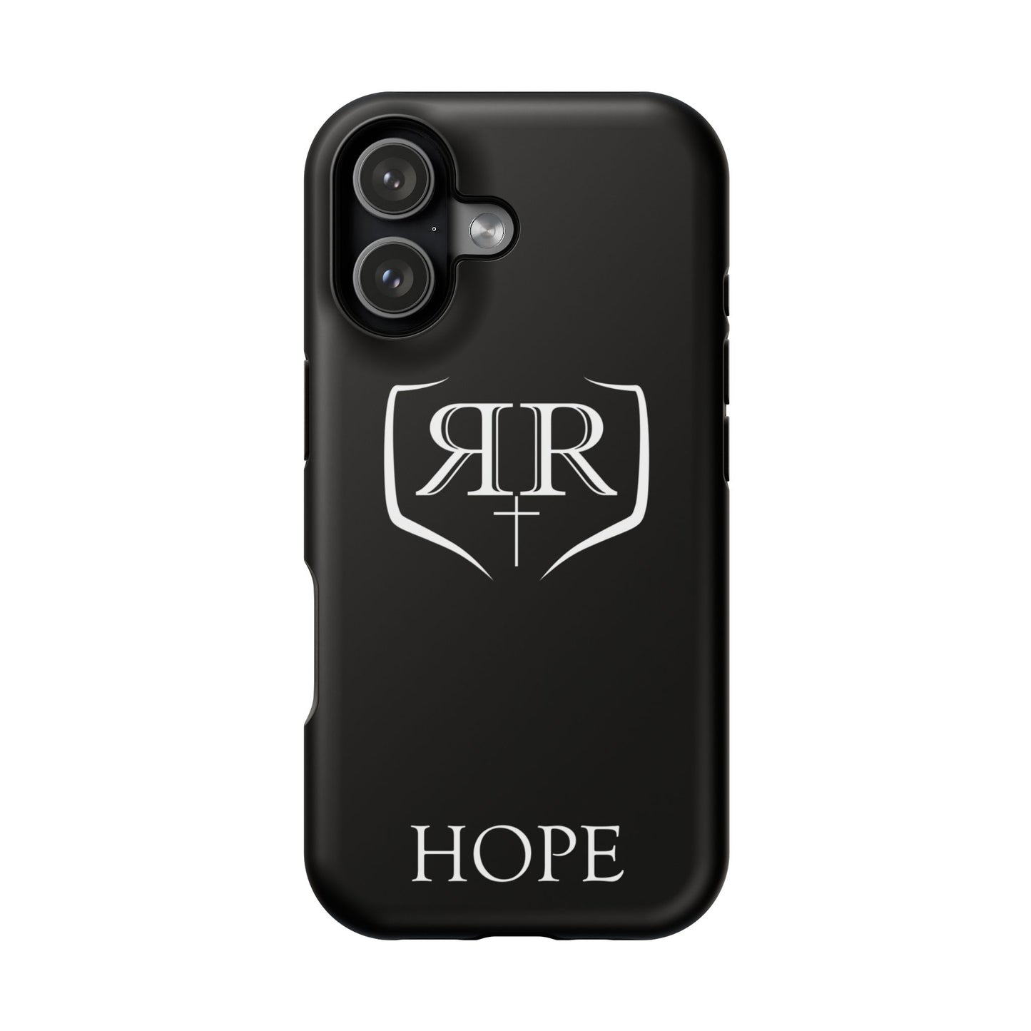 "HOPE" White Tough Phone Case