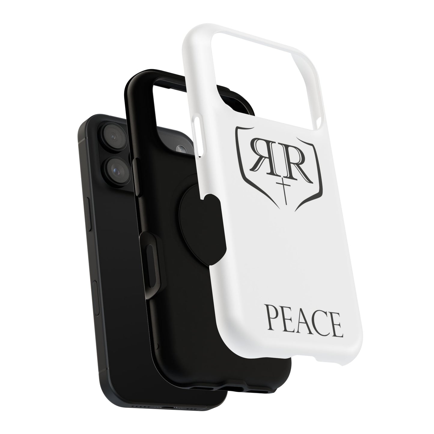 "PEACE" Black Tough Phone Case