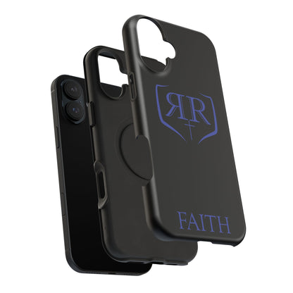 "FAITH" Blue Tough Phone Case