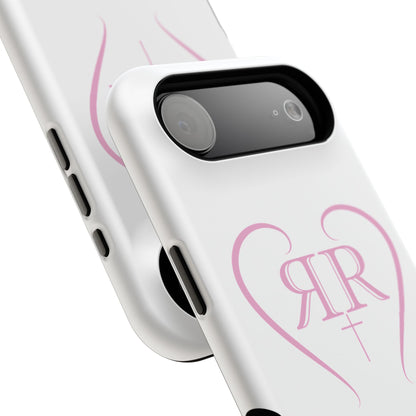 "LOVE" Pink Tough Phone Case