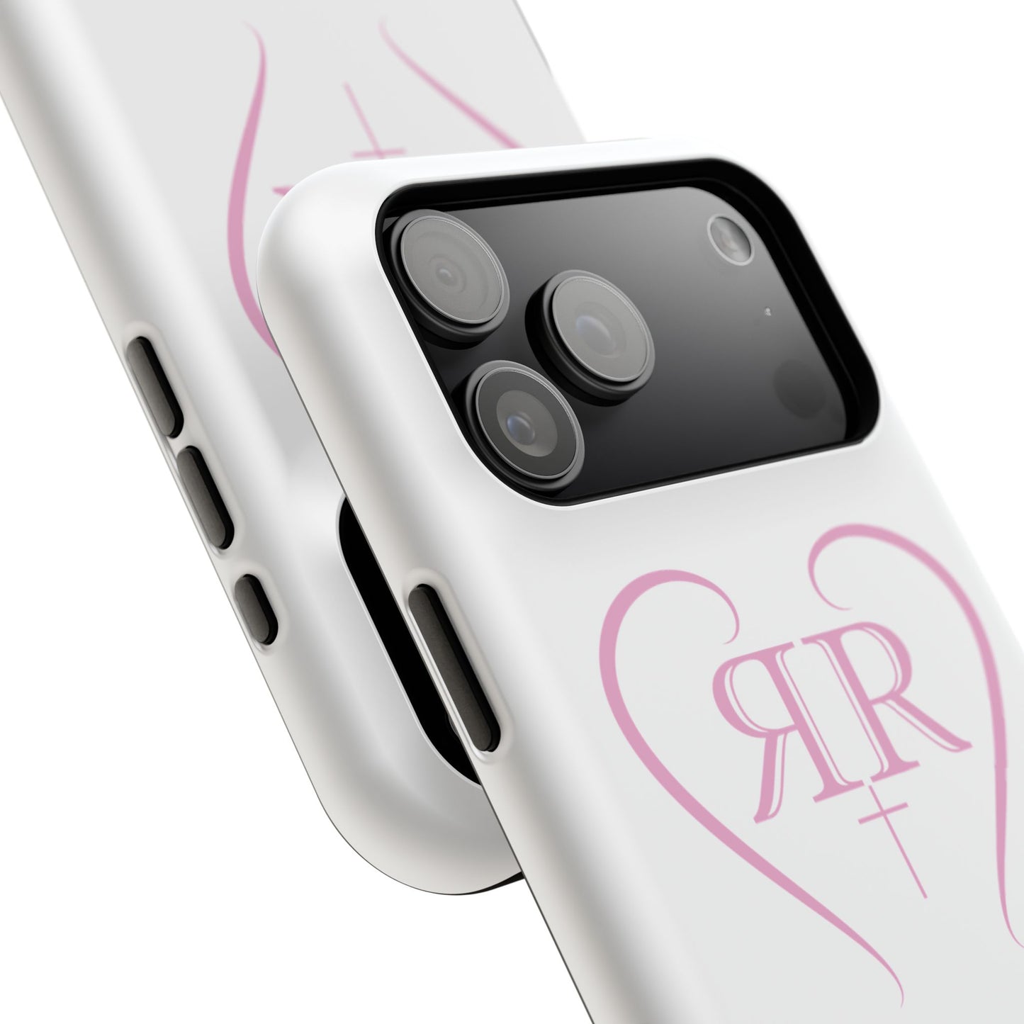 "LOVE" Pink Tough Phone Case