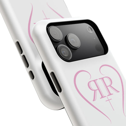 "LOVE" Pink Tough Phone Case