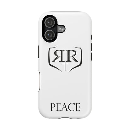 "PEACE" Black Magnetic Phone Case