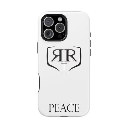 "PEACE" Black Tough Phone Case