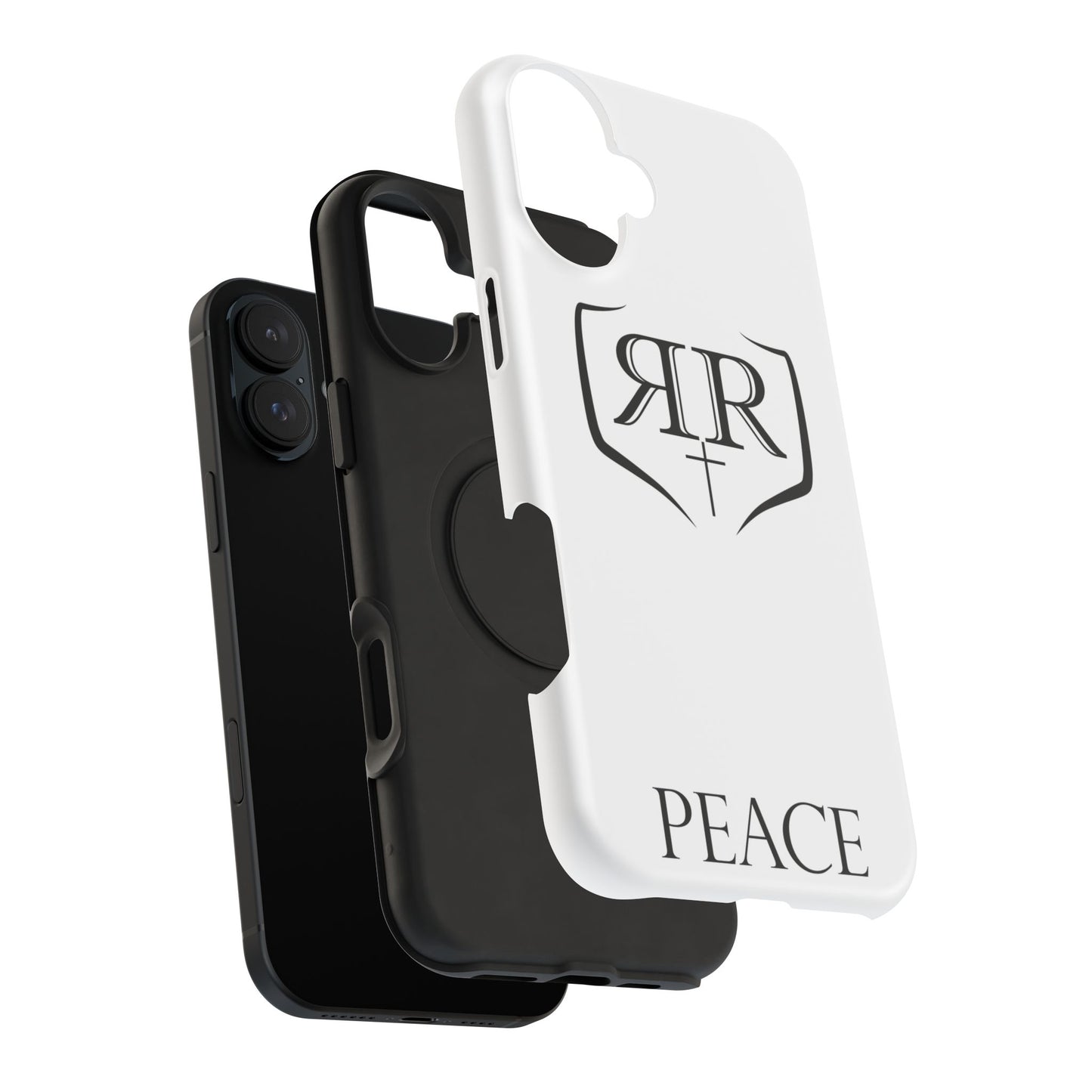 "PEACE" Black Tough Phone Case
