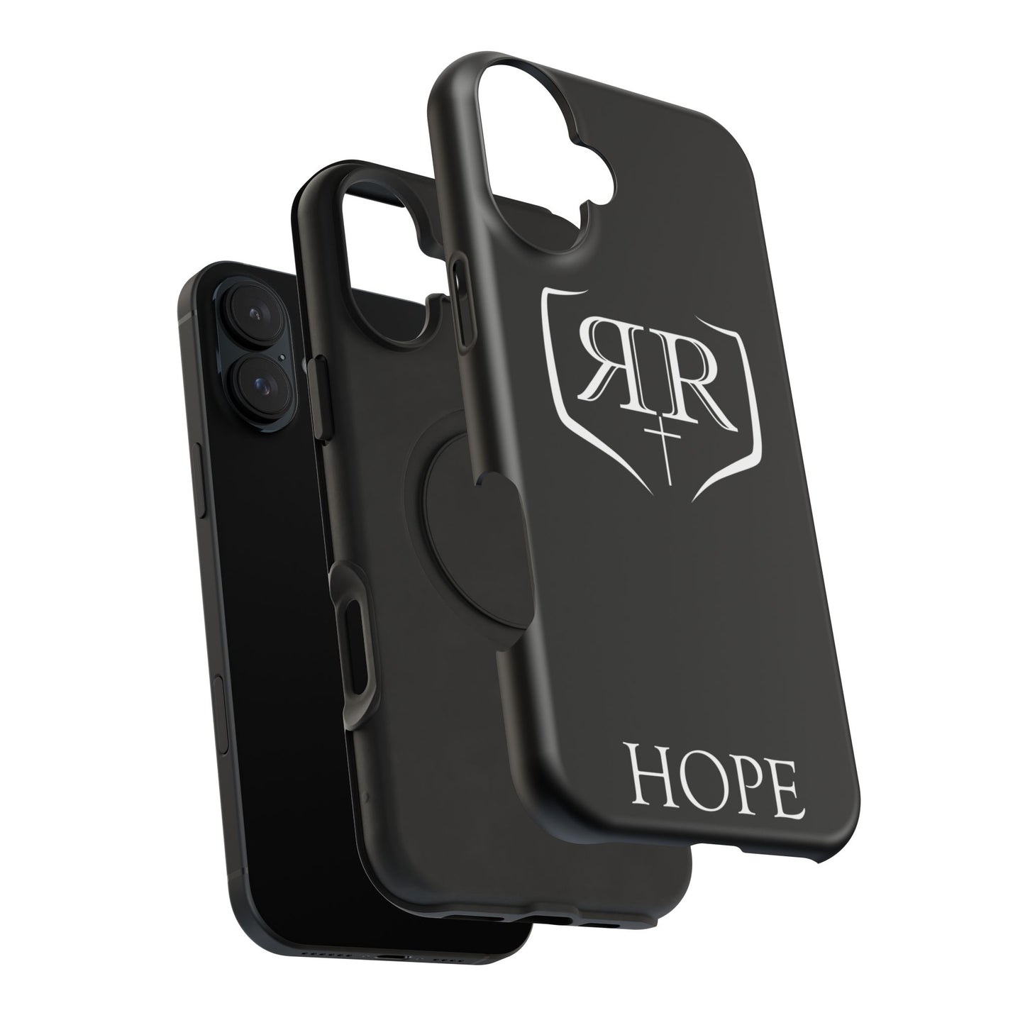 "HOPE" White Tough Phone Case