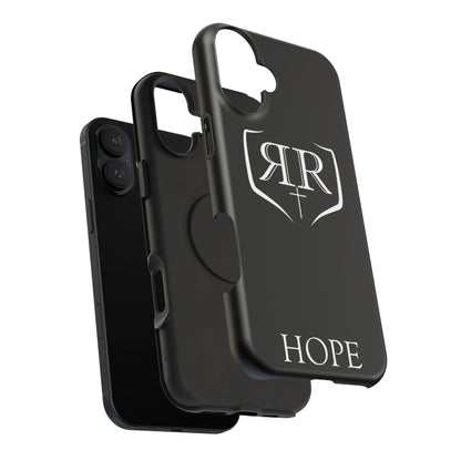 "HOPE" White Tough Phone Case