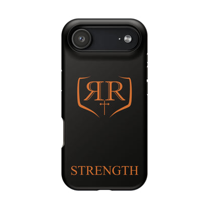"STRENGTH" Orange Tough Phone Case