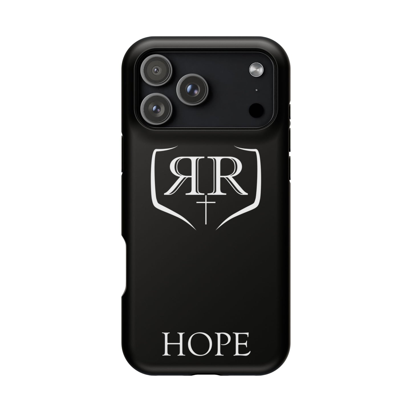 "HOPE" White Tough Phone Case