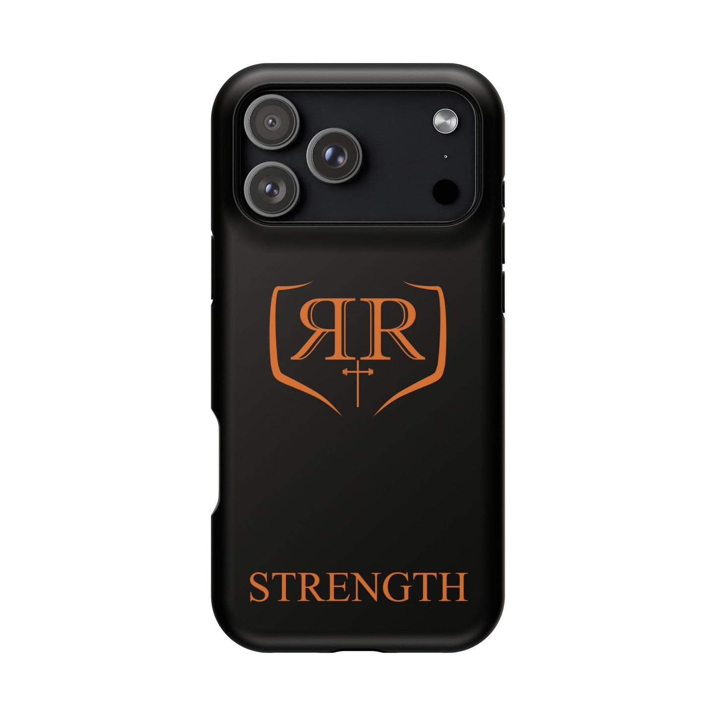 "STRENGTH" Orange Tough Phone Case