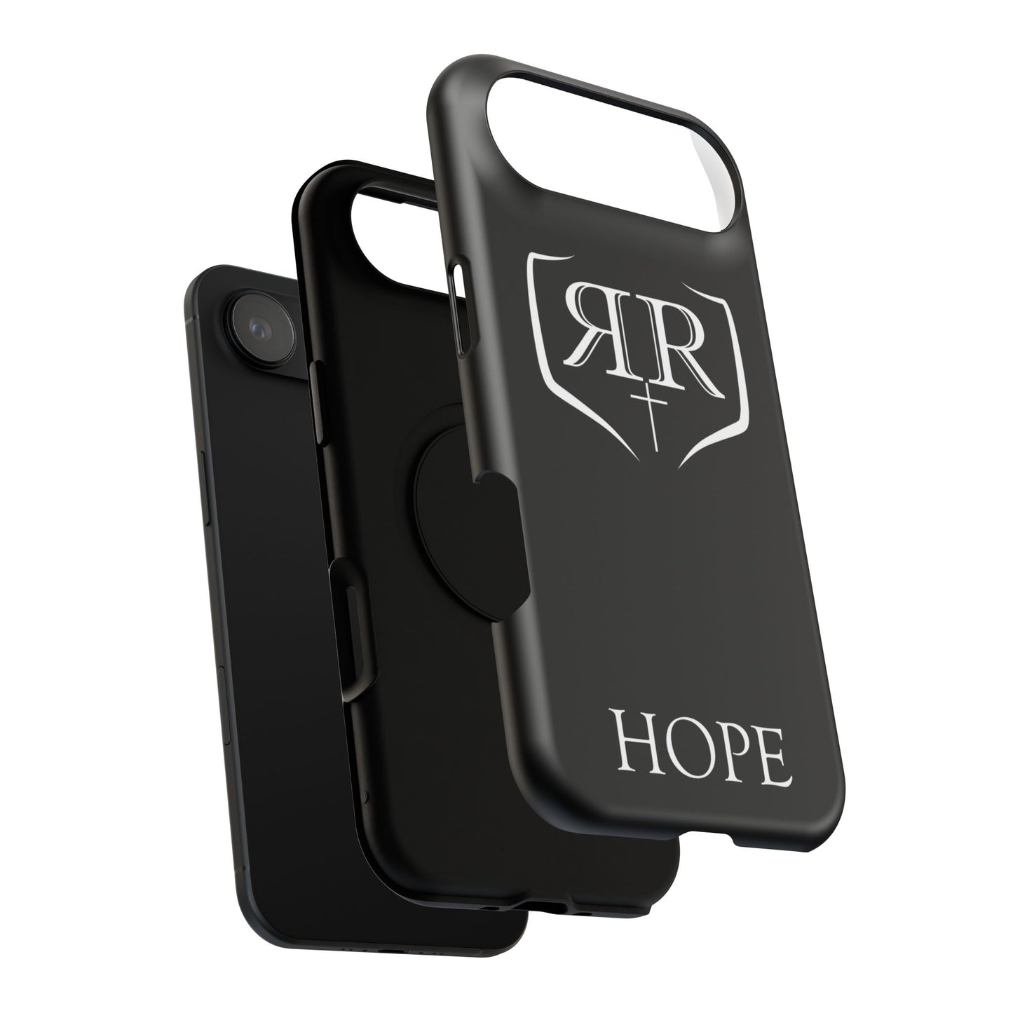 "HOPE" White Tough Phone Case