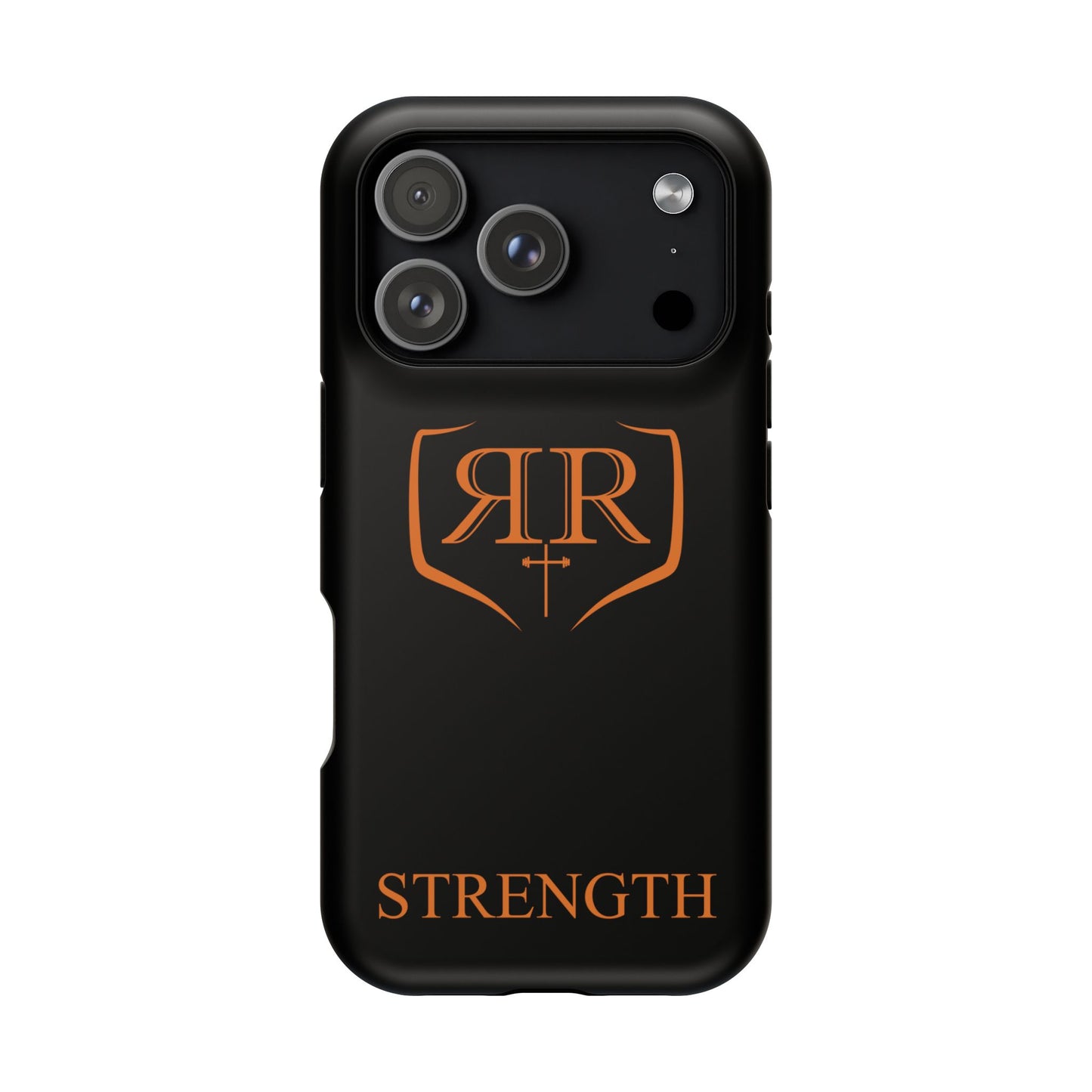 "STRENGTH" Orange Tough Phone Case