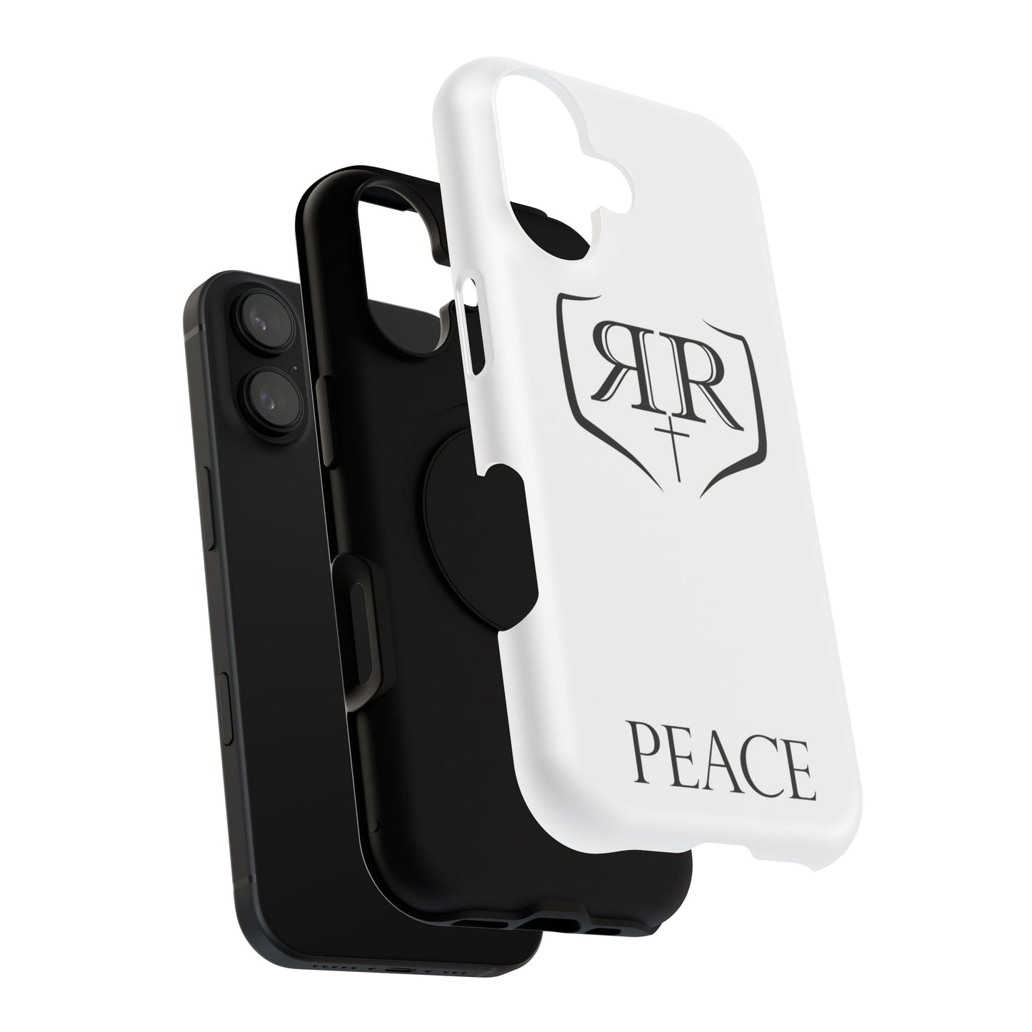 "PEACE" Black Tough Phone Case