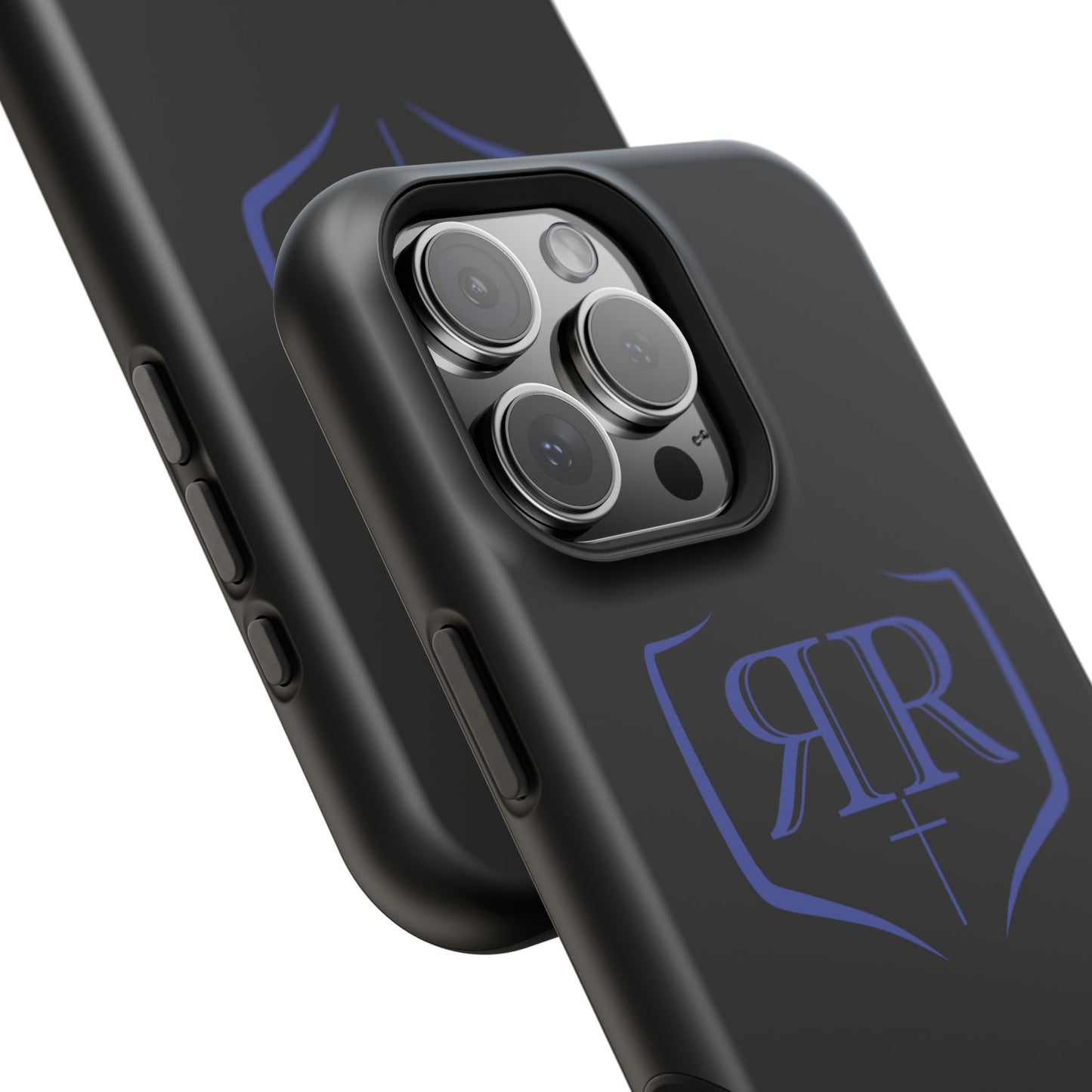 "FAITH" Blue Magnetic Phone Case
