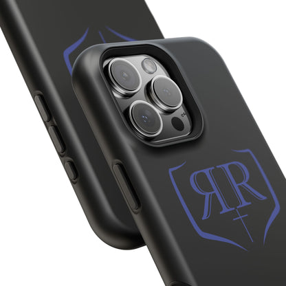"FAITH" Blue Magnetic Phone Case