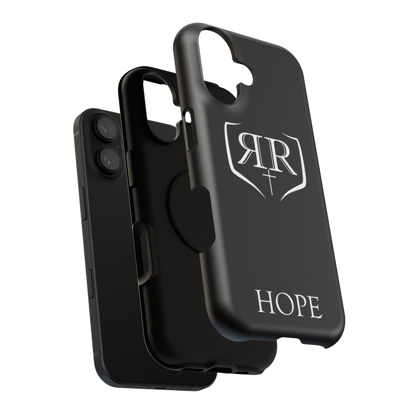 "HOPE" White Tough Phone Case