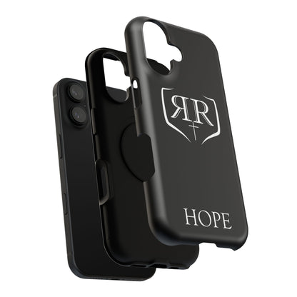 "HOPE" White Tough Phone Case