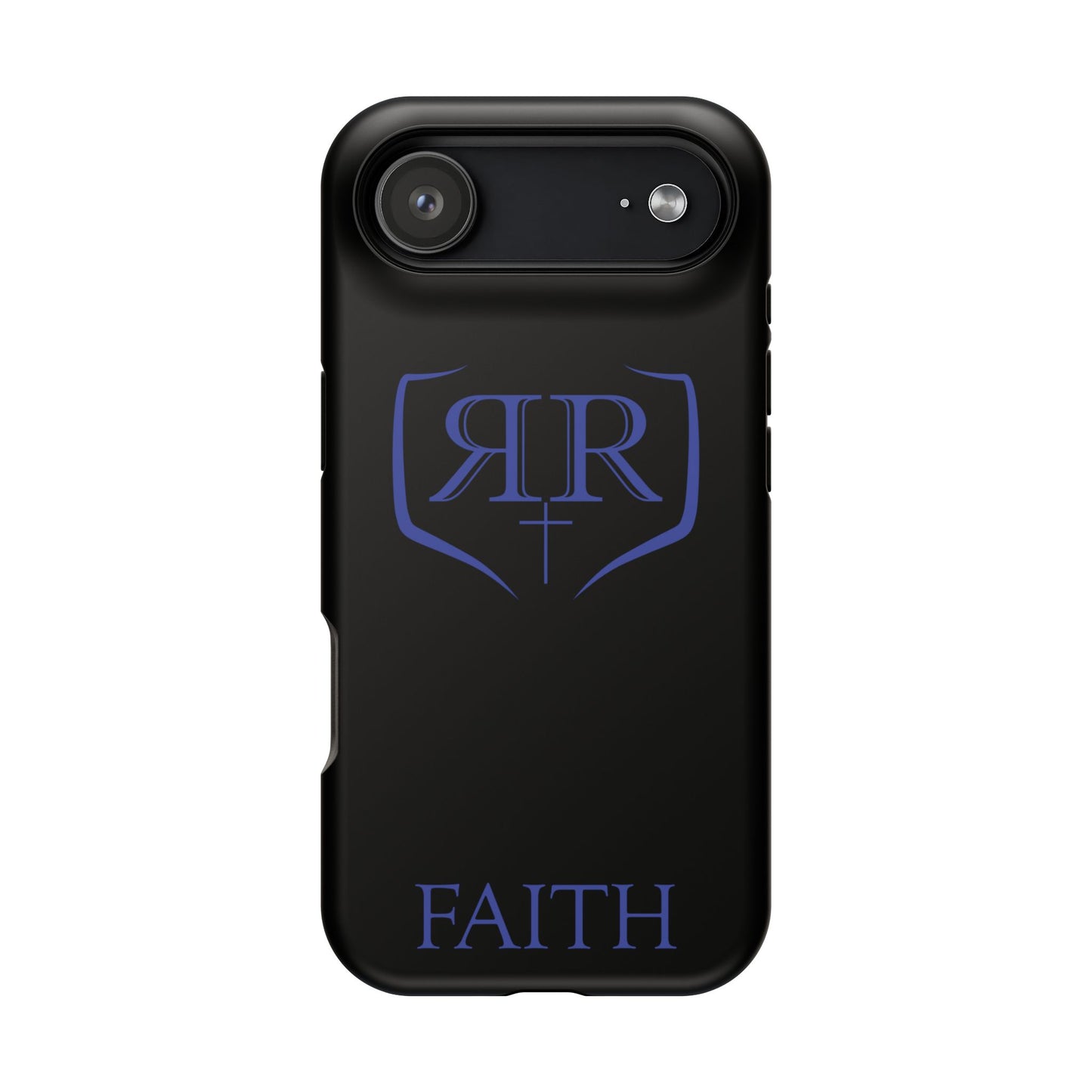 "FAITH" Blue Tough Phone Case
