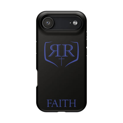 "FAITH" Blue Tough Phone Case