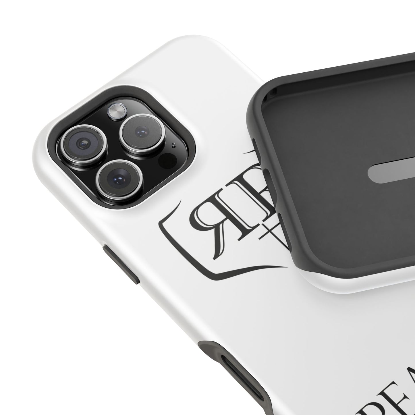 "PEACE" Black Magnetic Phone Case