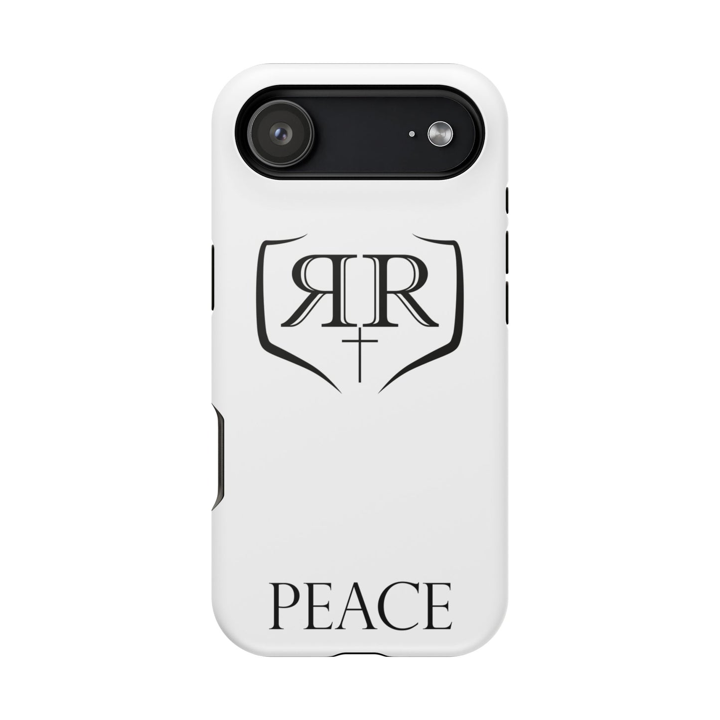 "PEACE" Black Magnetic Phone Case