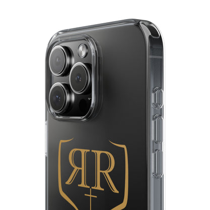 Transparent "GLORY" Gold Phone Case