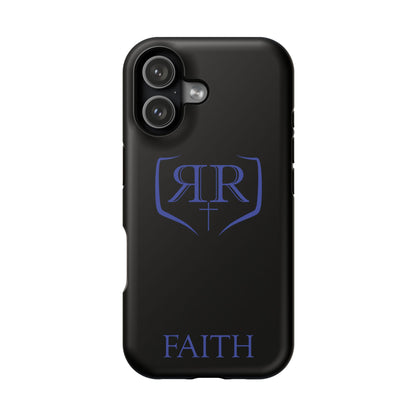 "FAITH" Blue Tough Phone Case